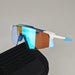 Cycling Sunglasses UV400 Protection with Mirrored Lens - Blue