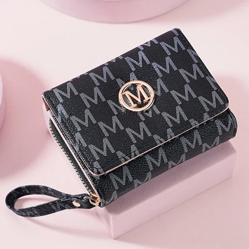 Structured Wristlet Wallet With Monogram Silhouette - WO2MEN