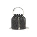 Glimmer Ring Beaded Evening Bag for Glamorous Moments - Black