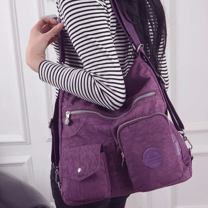 Handbag with Multiple Pockets Large Capacity Everyday