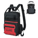Heavy Duty Tool Backpack with Multi Pocket Storage - Red