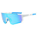 Sunglasses with Mirrored Lens for Cycling and Outdoors - Four
