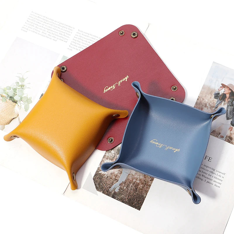 Desktop Storage Tray Organizer for Jewelry and Keys