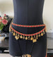 Belt with Charms And Pendants for Everyday Wardrobe - Red Belt
