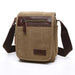 Unisex Messenger Bag Large Capacity Crossbody - Khaki Small