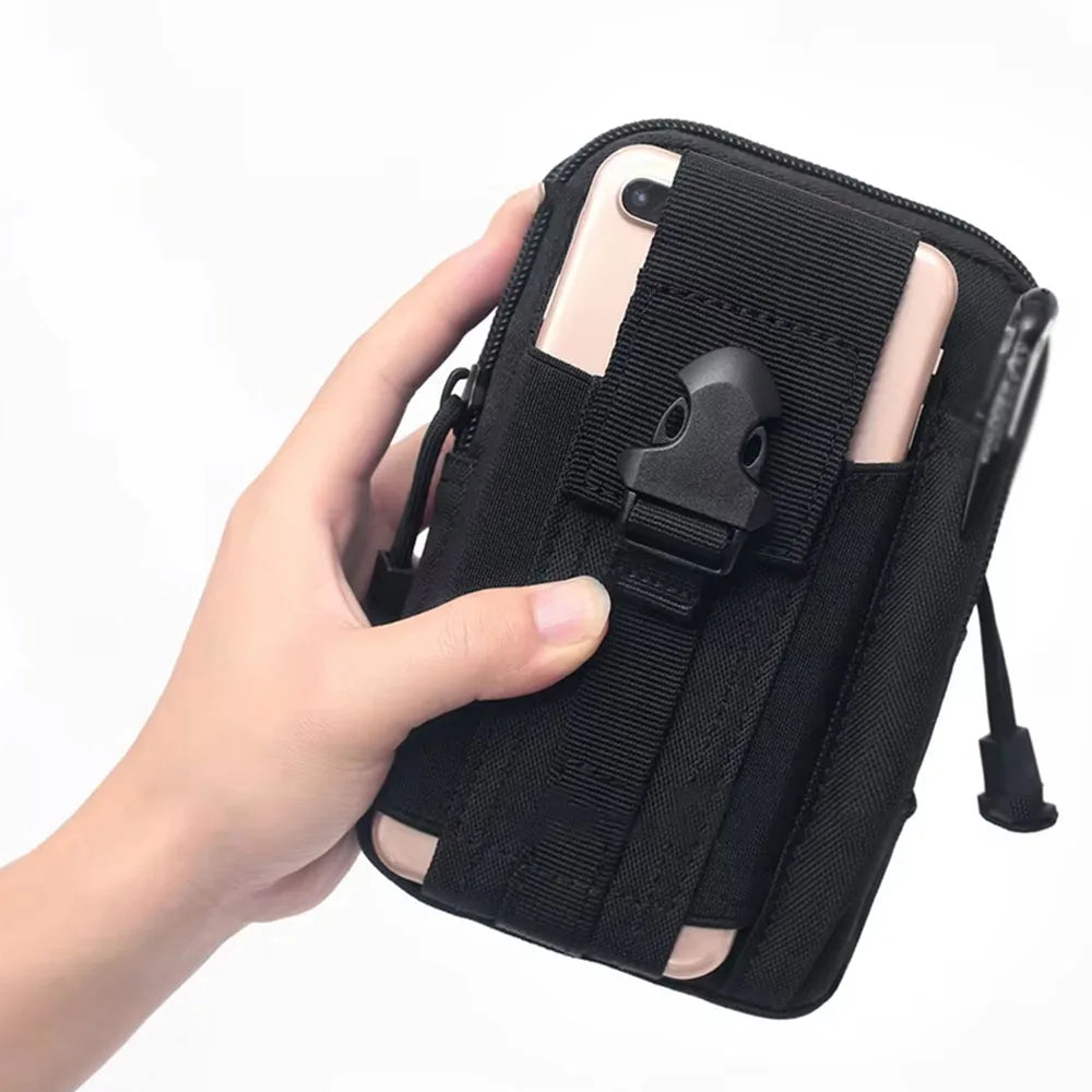 Tactical Waist Bag with MOLLE Pouch for Outdoor