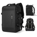 Backpack Expandable Laptop Bag for Travel Business - Black