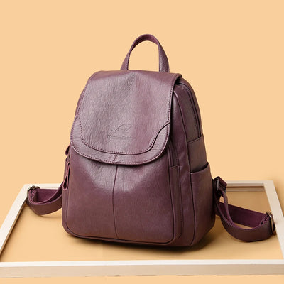Backpack with Ample Capacity Laptop Interlayer