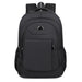 Backpack Large Capacity Interlayer Everyday Travel - Black
