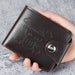 Wallet with Multiple Card Slots and Note Compartment - Coffee