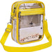 Stadium See Through Crossbody Bag for Events Security - Yellow