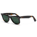 Sunglasses Acetate Frame Gradient Glass Lenses - Lenses Color 2