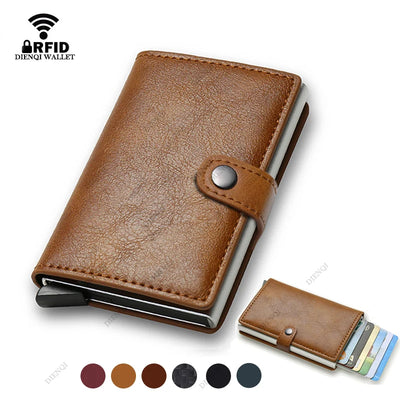 Slim Pop Up RFID Card Wallet Minimalist Design Everyday