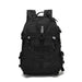Camping Backpack with MOLLE System for Outdoor Use - Black
