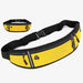 Waterproof Waist Bag for Women with Phone Pocket - Yellow