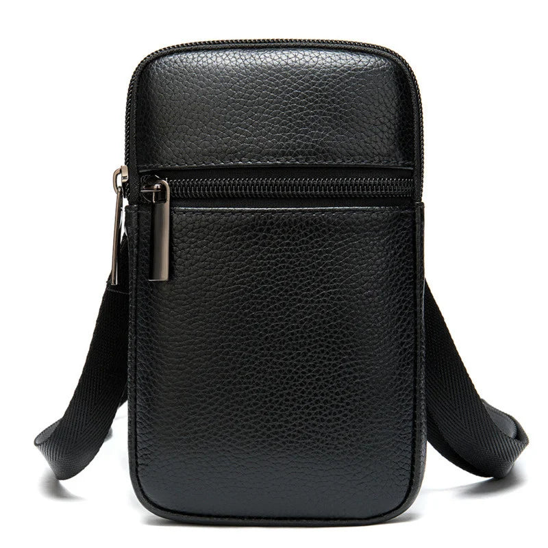 Casual Mens Crossbody Bag Small Phone Messenger
