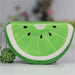 Watermelon Plush Coin Purse with Zipper Closure - Style V3