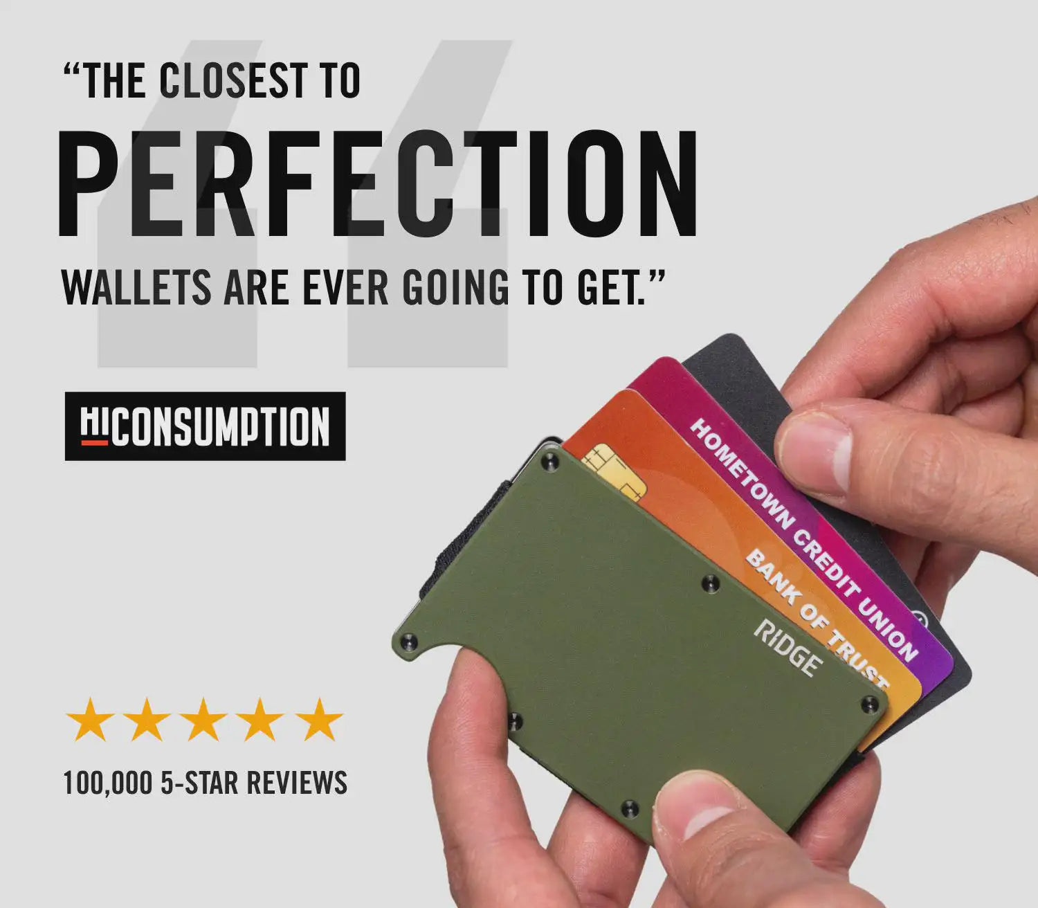 Card Holder RFID Protected Front Pocket