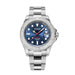 Diver Watch with Sapphire Crystal 100m Water Resistant - Blue Steel