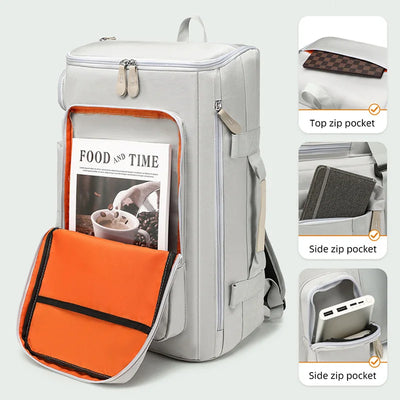 Rugged Capacity Gym Backpack for Travel and Training