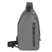 Crossbody Sling Bag Backpack Waterproof Daypack - Dark Grey