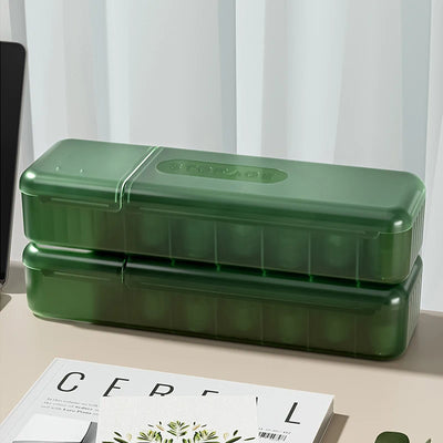 Covered Desk Cable Organizer Box for Charger Cables