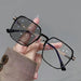 Photochromic Glasses With Translucent Frame Elegance - Black