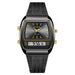 Digital Wristwatch with Luminous Display 30M Waterproof - Black Gold
