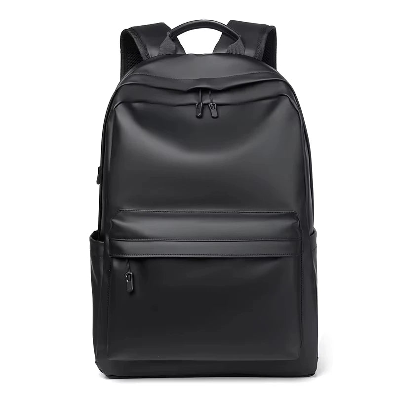 Multifunction Backpack with Laptop Compartment - Black