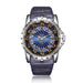 Watch with Intricate Dial Art and Quartz Movement - SV/RS/BL