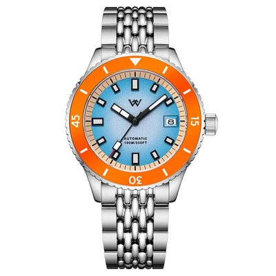 Automatic Mechanical Dive Watch with Date Window