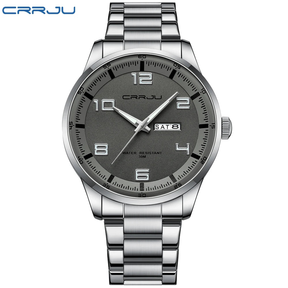 Nocturne Dial Timepiece with Date and Bold Indices