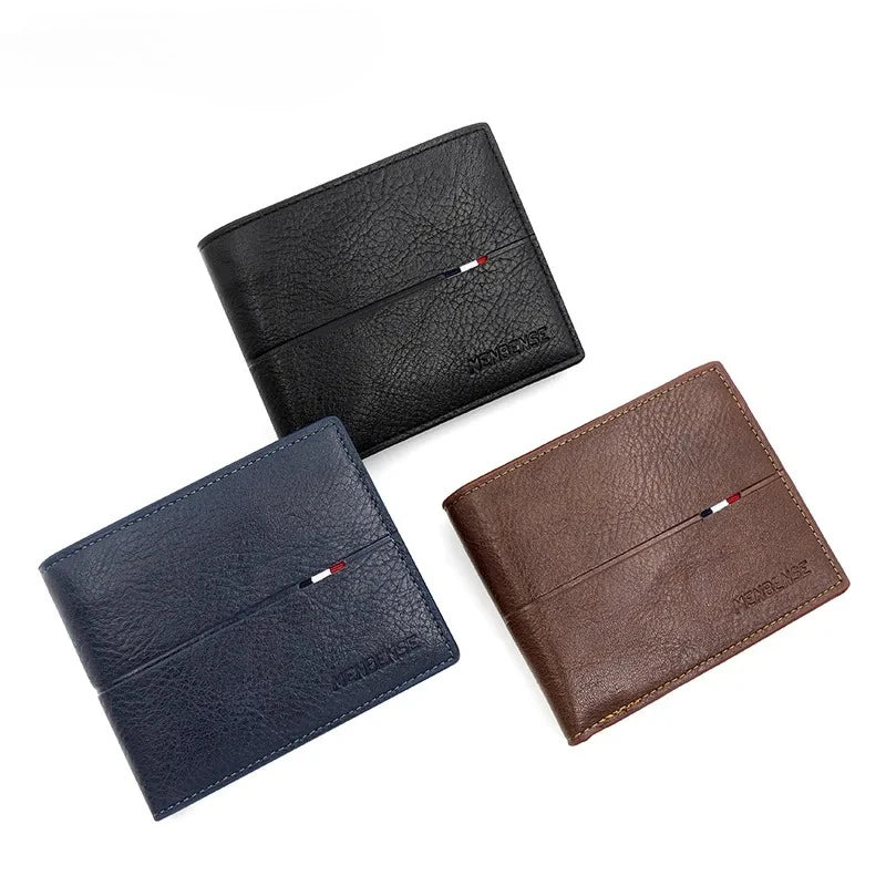 Slim Wallet with Card Slots And Photo Holder Compact