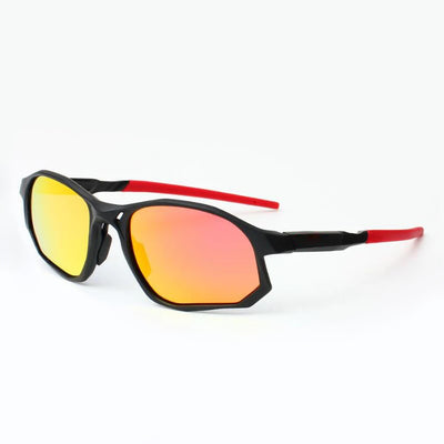 Polarized Sunglasses with Mirrored Lenses UV400 - Orange