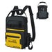 Heavy Duty Tool Backpack with Multi Pocket Storage - Yellow
