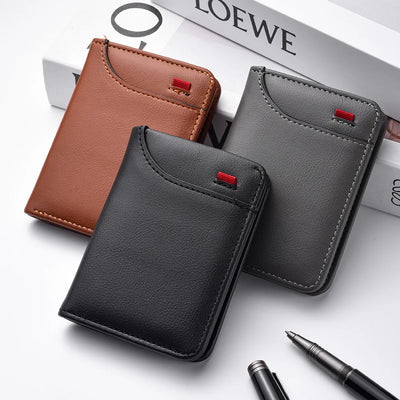 Minimalist Vertical Card Wallet for Everyday Essentials