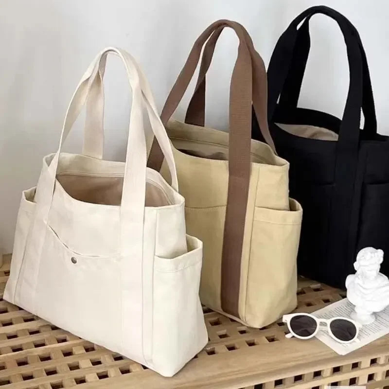 Casual Carryall Tote for Work, Study and Travel Daily