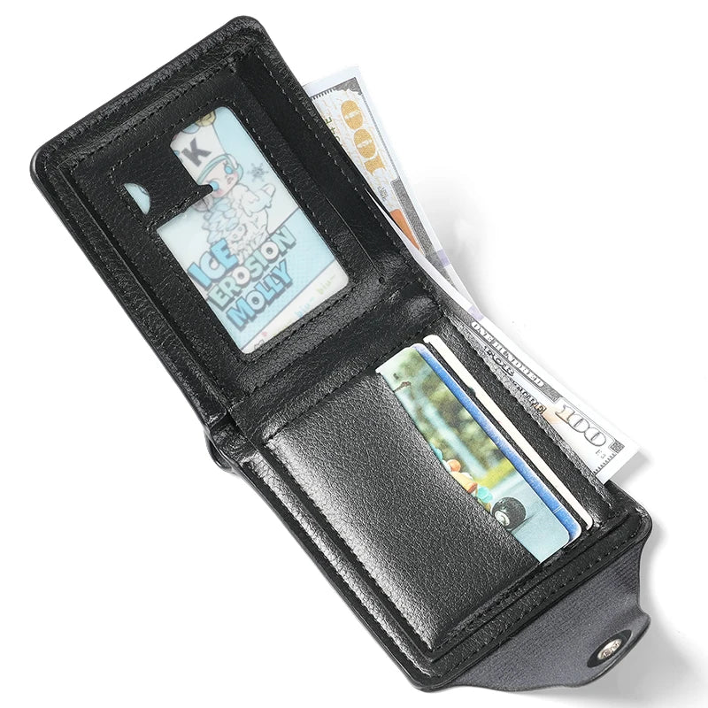 Wallet with Multiple Card Slots and Note Compartment