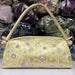 Shoulder Bag Embroidered Silk Floral Detailing - Color Twenty Three