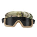 Tactical Goggles with Helmet Mode And Head Mode - CP Black Lens