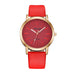 Fashion for Women Quartz Watch Glitter Dial Elegant - Red