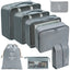 8 pcs grey