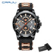 Apex Chronograph Silhouette Wristwatch for Everyday - Black Gold