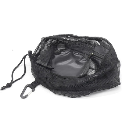 Portable Drawstring Basketball Mesh Bag for Backpack