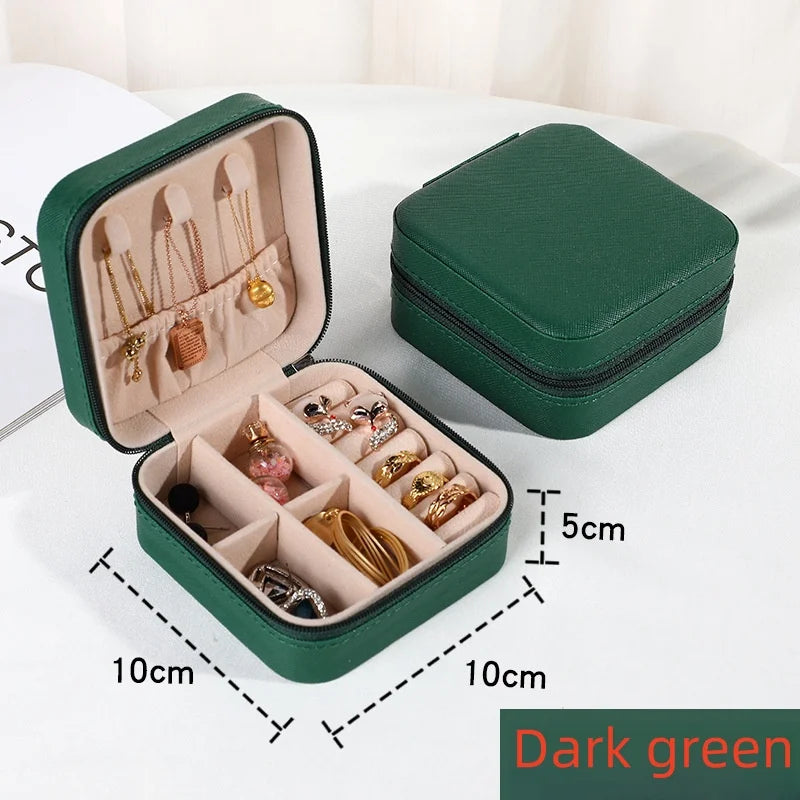 Luxe Petite Jewelry Travel Case for Delicate Treasures