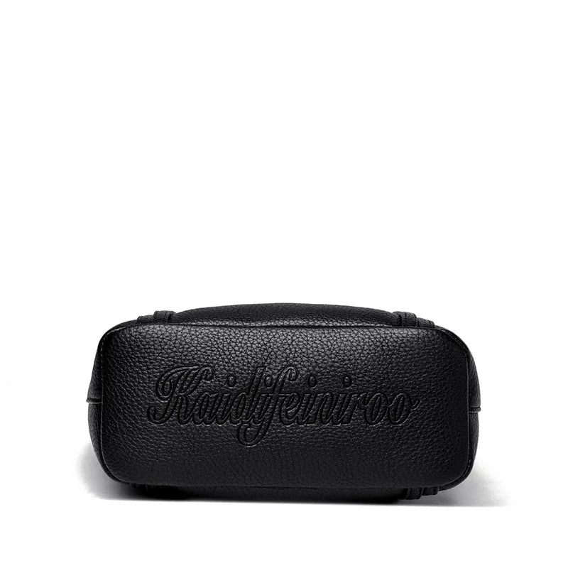 Elegant Top Handle Handbag with Rivet Detail Trim