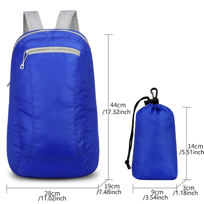 Packable Foldable Backpack Ultralight Travel Daypack