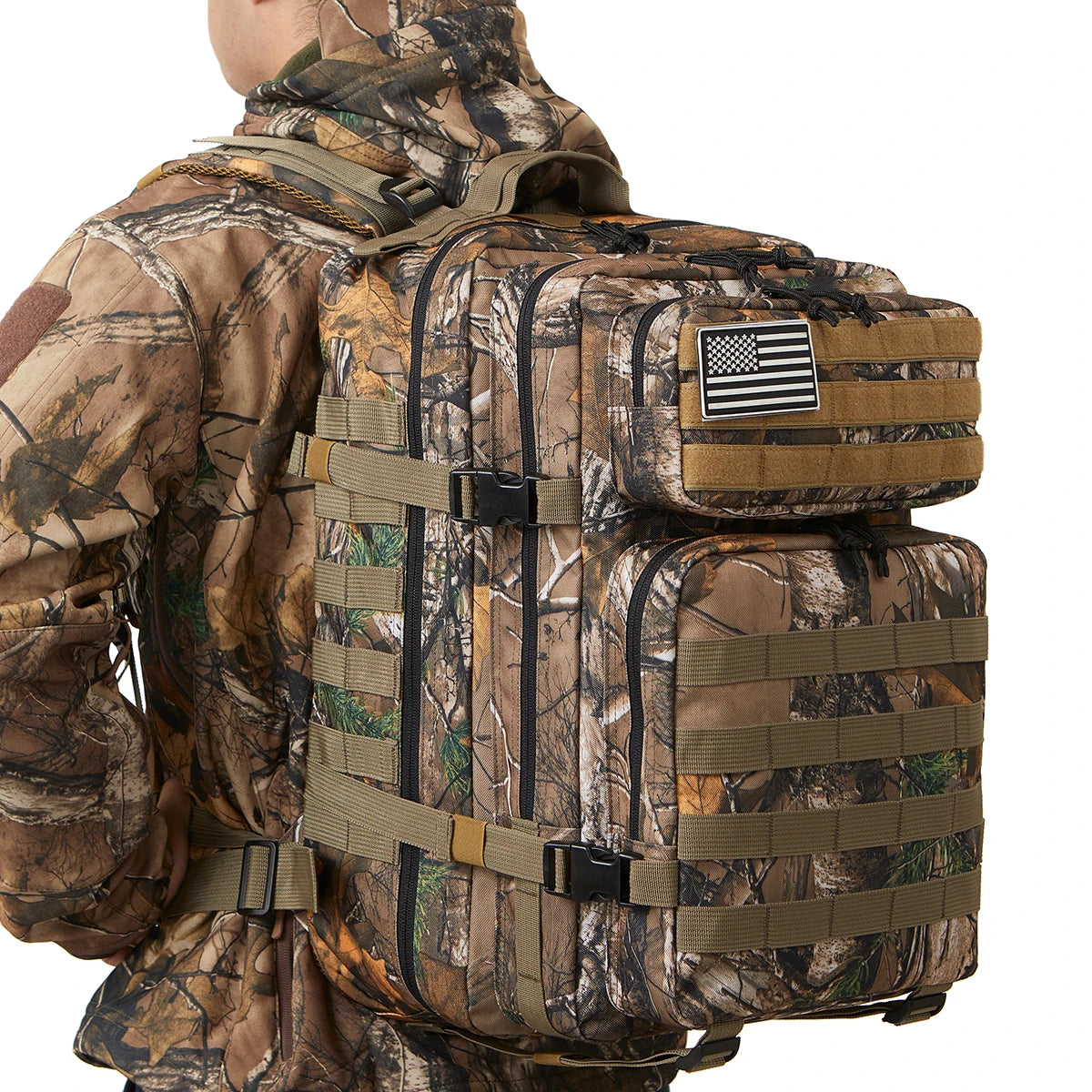 45L Large Capacity Outdoor Tactical Backpack Molle