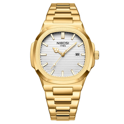 Timeless Round Watch with Date Window for Everyday Wear