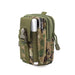 Tactical Waist Bag with MOLLE Pouch for Outdoor - Jungle Digital